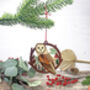 Owl Christmas Tree Decoration, thumbnail 1 of 4