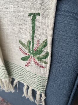 Block Printed Colourful Cotton Sofa Throw, 11 of 12