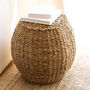 Natural Seagrass Stool, thumbnail 1 of 3