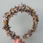 Wedding Dried Flower Crown Headband, thumbnail 7 of 10