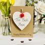 Mother's Day Card For My Mum Rose And Heart Gift, thumbnail 1 of 3