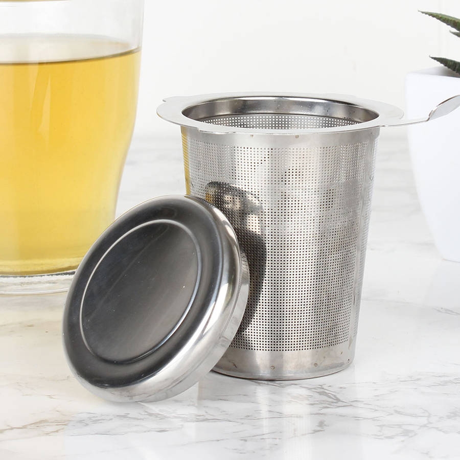 Loose Tea Infuser With Lid By Dibor