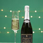 Script Name Champagne/Prosecco Glass, thumbnail 7 of 12