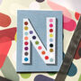 Mini N Alphabet Card, thumbnail 4 of 5