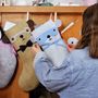Dress Up Animal Felt Christmas Stocking, thumbnail 7 of 12