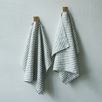 Various Colours Linen Hand Towels Brittany, 2 of 6