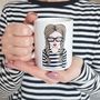 Personalised Miss Laid Back Ceramic Mug, thumbnail 1 of 4