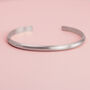 Wide Matte Cuff In Rose Gold Filled, thumbnail 10 of 11
