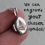 Sterling Silver Tiny Oval Locket Necklace, thumbnail 5 of 10