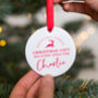 Personalised Christmas Gift Tree Decoration, thumbnail 1 of 3