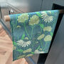 Echinacea Blue Tea Towel, thumbnail 3 of 7