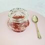 Antique Crystal Cut Glass Lidded Jam / Preserve Pot ~ Nine, thumbnail 4 of 8
