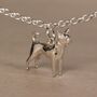 Personalised 3D Chihuahua Silver Chain Bracelet, thumbnail 2 of 9