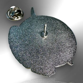 Large Not Flat We Checked Hard Enamel Lapel Pin Badge, Science Gifts, Gifts For Stem Teachers, 6 of 8