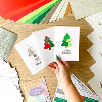 Christmas Card Making Kit | Iris Folding, 3 of 6
