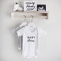 Personalised Baby Announcement Bodysuit, thumbnail 1 of 8