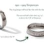 British Sixpence Sterling Silver Coin Ring, thumbnail 4 of 12