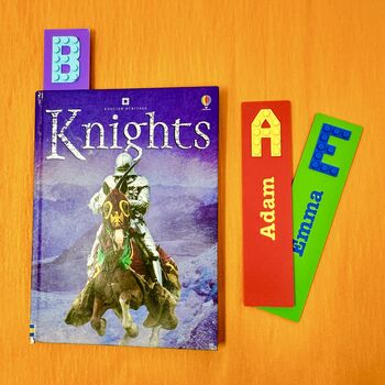 Personalised Lego® Compatible Bookmark, 3 of 4