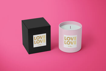 Love Love Candles Soy Wax Candle, 4 of 4