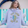 You Cone Do It Women's Ice Cream Graphic Hoodie, thumbnail 1 of 4