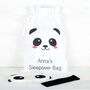 Personalised Panda Sleepover Bag And Accessories, thumbnail 1 of 4