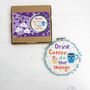 'Drink Coffee Do The Things' Cross Stitch Kit, thumbnail 7 of 10