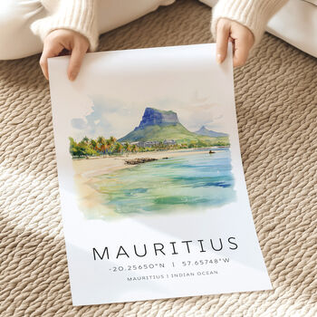 Mauritius Travel Gift Poster, 2 of 7