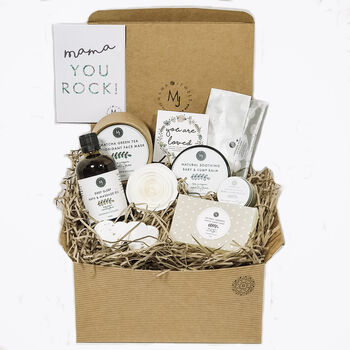 Pregnancy Gift Box Vegan Mum To Be Pamper Hamper White, 5 of 5