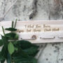 Personalised Wooden Herb And Flower Dryer Hanger, thumbnail 3 of 3