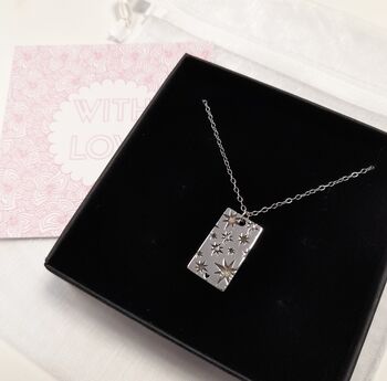 Important Dates Necklace In Sterling Silver, 9 of 9