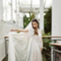 Chanel Glitter Tulle Sparkly Wedding Veil, thumbnail 5 of 5