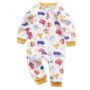 Cars And Buses Printed Zip Up Sleepsuit, thumbnail 4 of 4