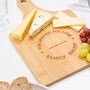 Personalised Bamboo Paddle Cheese Board, thumbnail 4 of 6