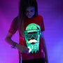 Cool Santa Interactive Glow In The Dark T Shirt, thumbnail 3 of 7