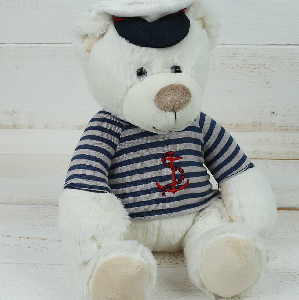 Image of Nautical Sailor Cuddly Teddy Bear