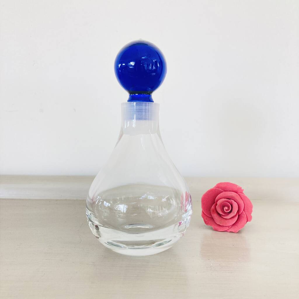 Vintage Decorative Glass Perfume Bottle ~ 12, 1 of 2