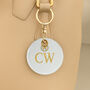 Personalised Vegan Leather Bag Accessory With Zodiac Charm, thumbnail 11 of 12