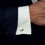 Stylish Rugby Ball Cufflinks, thumbnail 2 of 7