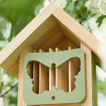 Wooden Garden Butterfly Barn, 2 of 4