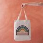 Merit Patch Design Tote Bag Queer Reader, thumbnail 1 of 2