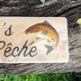 Personalised Wooden Sign With Illustration, thumbnail 8 of 11