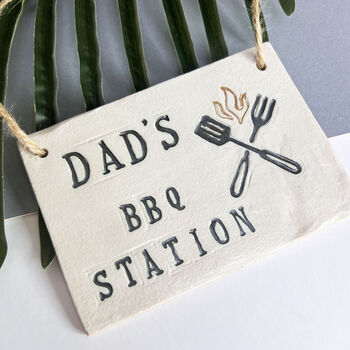 Dad's BBQ Station Sign, 2 of 3