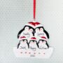 Personalised Penguin Family Decoration, thumbnail 3 of 3