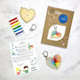 Make Your Own Heart Keyring Kit, thumbnail 1 of 6