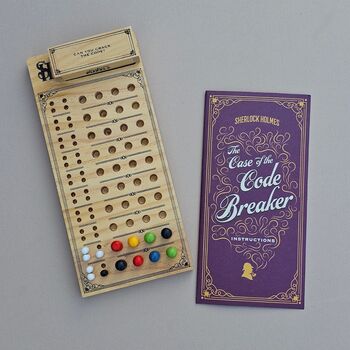 The Case Of The Code Breaker Wooden Peg Puzzle, 6 of 8