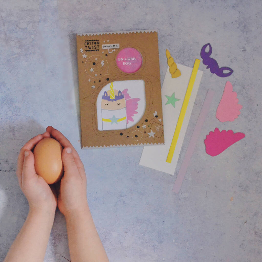 Make Your Own Unicorn Egg Character By Cotton Twist