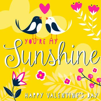 You Are My Sunshine Valentine Card, 3 of 3