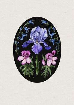 Language Of Flowers No Two. Illustration Print, 2 of 3