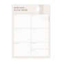 A4 Weekly Desk Planner 'Welcome To My Week', thumbnail 8 of 8