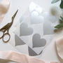 Silver Heart Decorative Stickers, thumbnail 4 of 6
